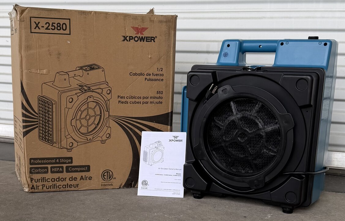 Brand-New X-POWER X-2580 | 4-Stage HEPA Air Scrubber | $290 (MSRP $490)...I HAVE 30 OF THESE